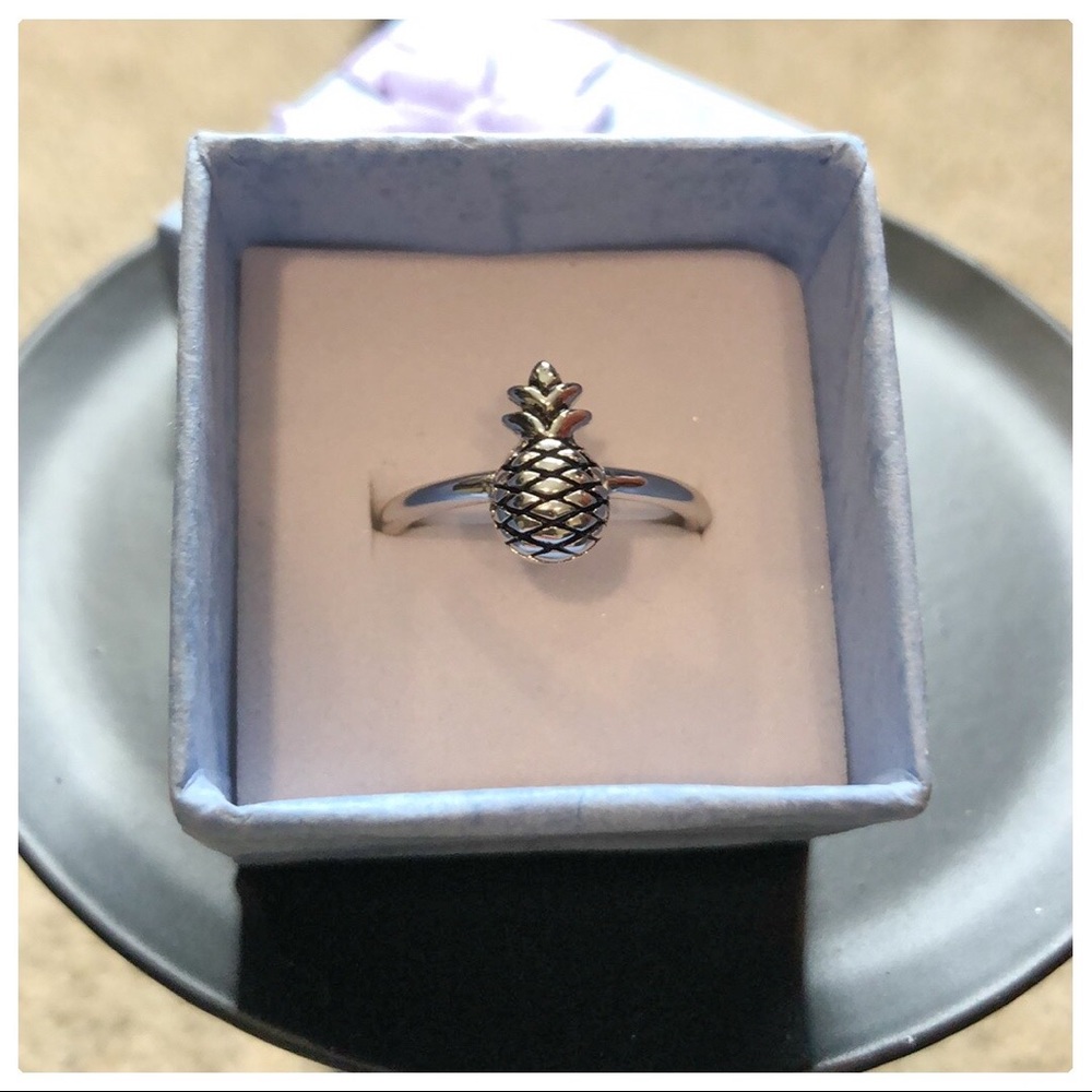 💕Beautiful Sterling Silver Pineapple Ring💕 - Picture 4 of 8